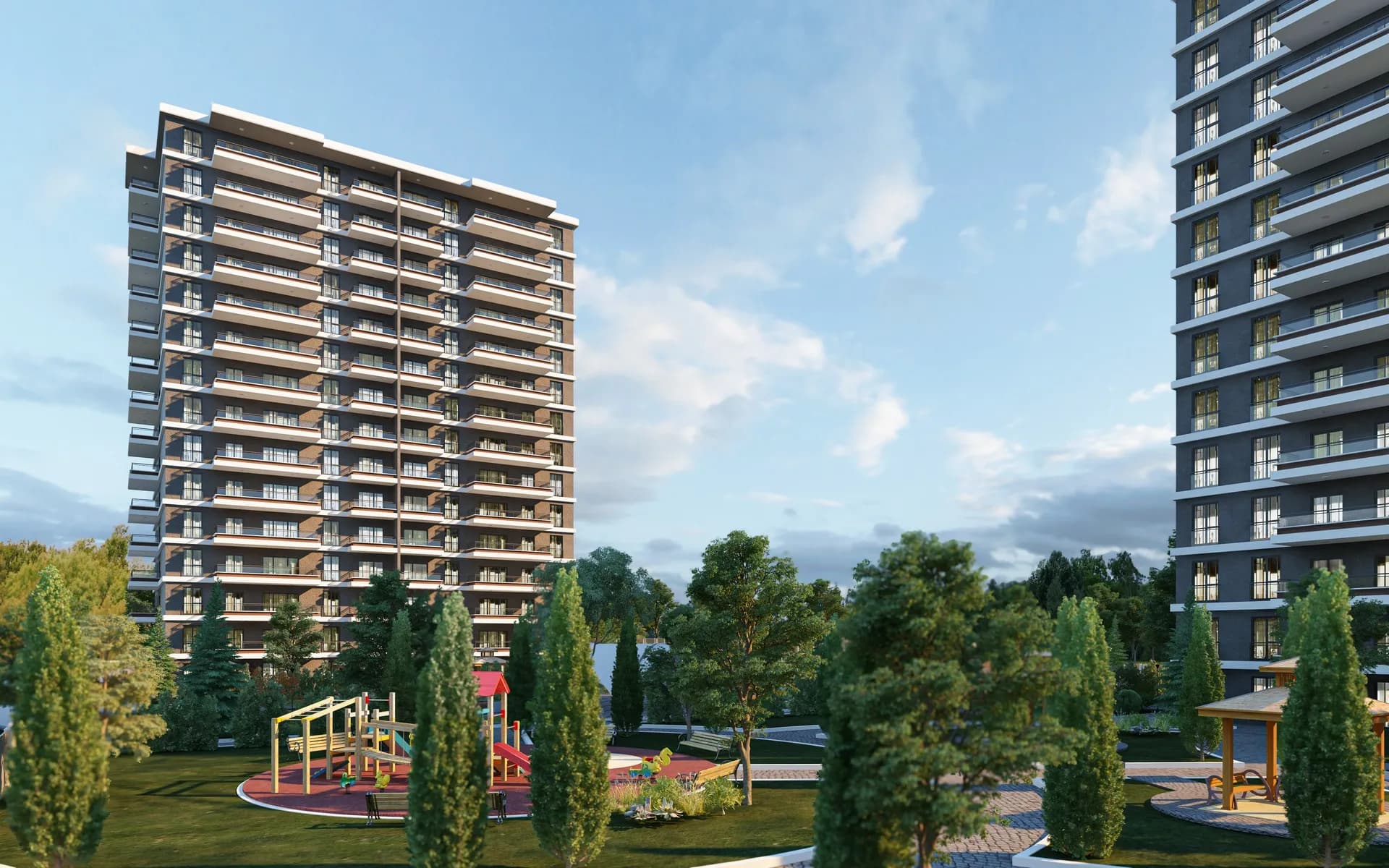 Kocalar Kavacık çocuk parkı ve peyzaj